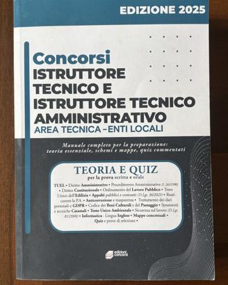 Concorsi Istruttore Tecnico edizione 2025