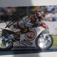 Kevin Schwantz autografo su foto 23x15