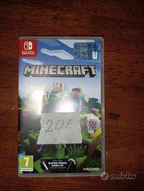 gioco Nintendo switch Minecraft
