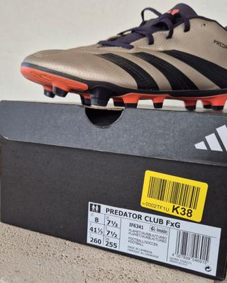 Scarpe da calcio Adidas Predator FxG (Tg. 41,5)