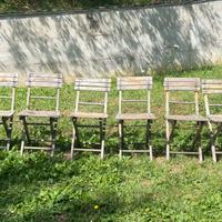 Seggiole da giardino