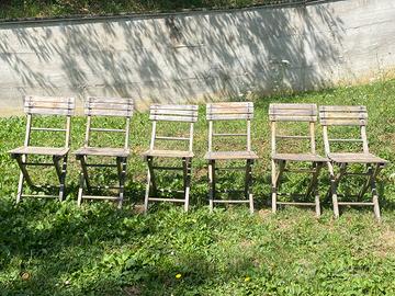 Seggiole da giardino