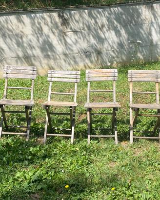 Seggiole da giardino