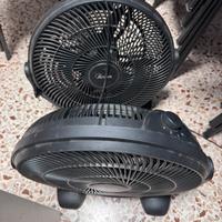 2 Ventilatori da Pavimento Ardes Neri