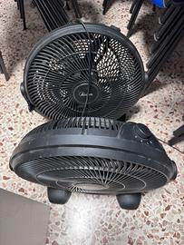 2 Ventilatori da Pavimento Ardes Neri