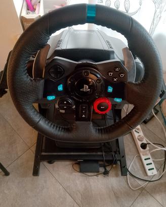 volante G29 + supporto volante e pedaliera