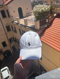 Cappello polo bianco