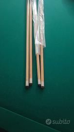 Stecche da biliardo x 4 Nuove