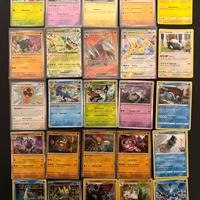 lotto carte Pokemon originali – rare, holo, EX