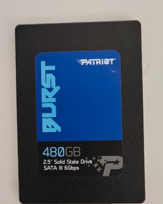 SSD Patriot Burst 480 GB 2,5 pollici SATA-III 6