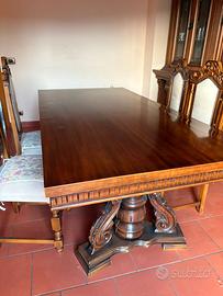 tavolo in legno massiccio 6 posti