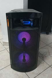 Cassa stereo Sony 230W con luci LED – potente