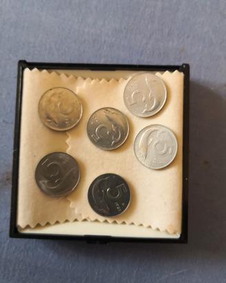 monetine da 5 lire