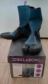 Calzari Surf Billabong 3 mm -Taglia 5 (37,5/38)