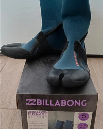 Calzari Surf Billabong 3 mm -Taglia 5 (37,5/38)