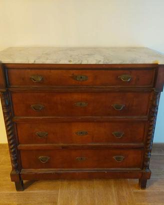 CASSETTONE ANTICO ITALIANO FINE '800
