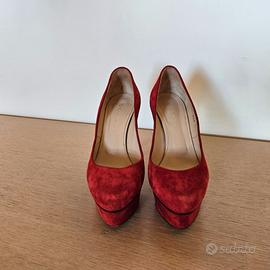 Casadei Décolleté rosse tg 37 1/2
