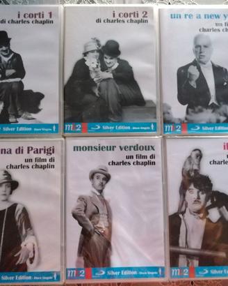 Lotto 6 dvd C. Chaplin nuovi