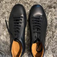 Scarpe eleganti nere 45 Belfiore fatte a mano