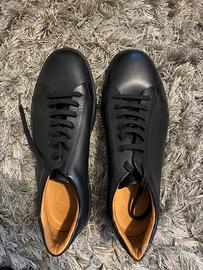 Scarpe eleganti nere 45 Belfiore fatte a mano