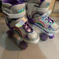 Pattini bambina 4 ruote