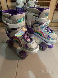 Pattini bambina 4 ruote