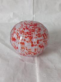 Ferma carte vetro Murano anni ' 70