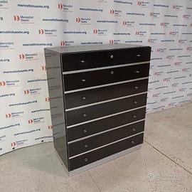 Settimanale laccato nero