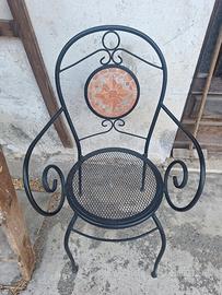 sedie giardino