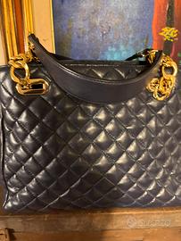 Borsa blu da donna Luisa Spagnoli