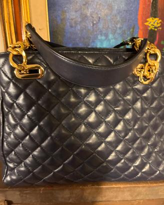 Borsa blu da donna Luisa Spagnoli