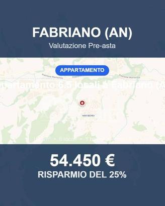 Immobile in asta di 109 m² con box auto a Fabriano