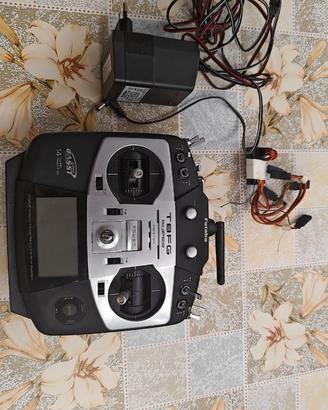 Futaba T8FG 2.4GHz FASST + Ricevente + Caric