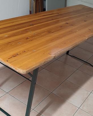 Tavolo pieghevole da giardino - birreria