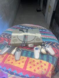 Consolle Sony PlayStation 1 PS1 2Controller+Memory