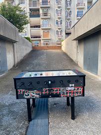 Calcio-balilla con gettoneria trattabile