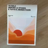 Poster Albachiara Vasco Rossi ciao discoteca ita