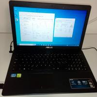 NOTEBOOK RIGENERATO ASUS F552C CORE I3 + 8GB RAM