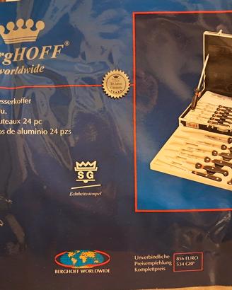 set coltelli da cucina Berghoff