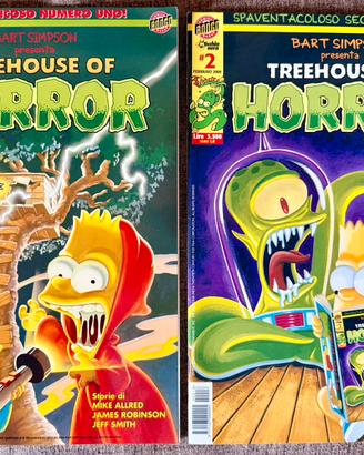 Bart Simpson presenta Treehouse Of Horror n.1 e 2