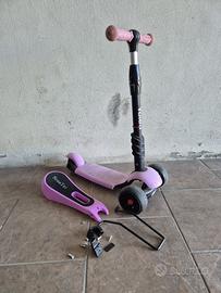 monopattino yoleo a 3 ruote con seduta