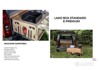 Modulo camperizzazione per fuoristrada completo