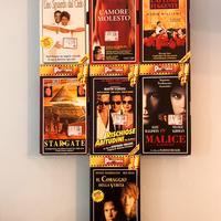 7 VHS di film, collana I Grandi Film di Panorama