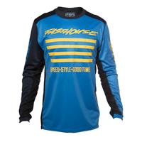 Tuta cross completo fasthouse blu tg34+L nuovo