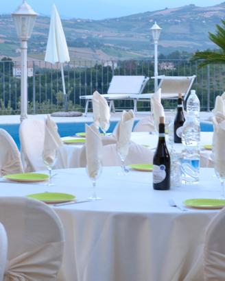Location con piscina per eventi