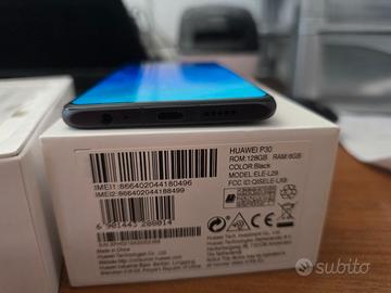 Huawey p30 128 gb 6 gb di ram