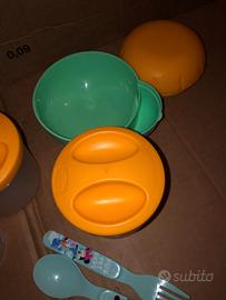 Portapappa contenitore termico Chicco + altri pz