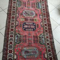 Tappeto orientale annodato a mano – 330x108 cm