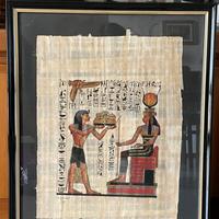 quadri con papiri originali 46x92 e 43x53