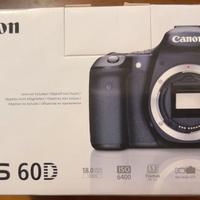 Canon Eos 60D  macchina fotografica corpo